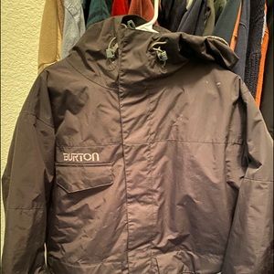 Burton Snowboard Jacket Men’s LARGE Black